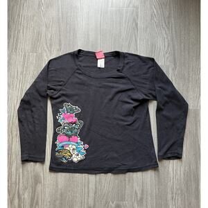 Vintage Nfl For Her Womens Long Sleeve Shirt Large Jacksonville Jaguars NFL Y2K